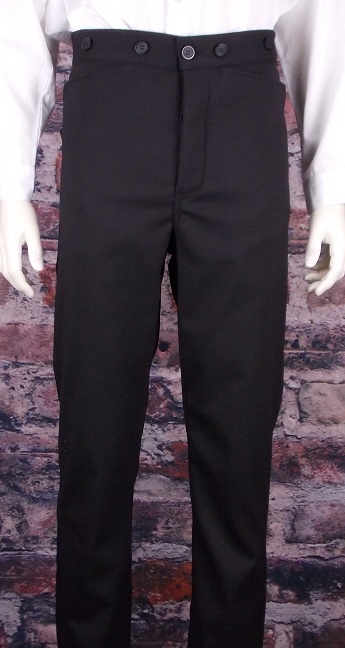 Pants With Suspender Buttons